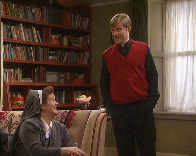 FATHER CRILLY WAS JUST TELLING US ABOUT YOUR FRIEND, DYING. 
