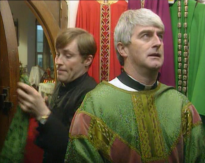 YEAH. LIKE PEAS IN A PUB, TED.  