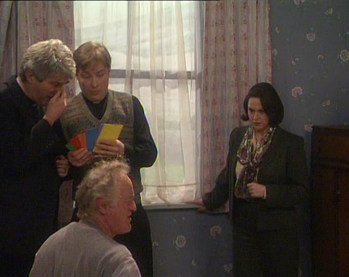 - GIVE ME THE CARDS QUICKLY. - ARSE! FECK! 