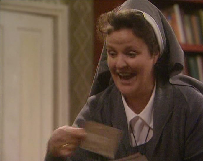 AND THAT'S YOU SAYING THE MASS THE YEAR BEFORE. 