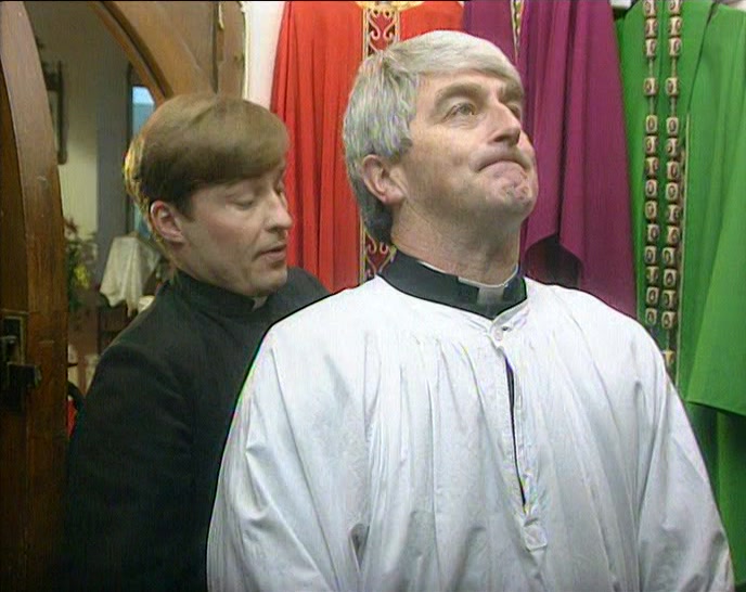 - YOU'LL HAVE TO LOOK AFTER THE NUNS. - FAIR ENOUGH. 