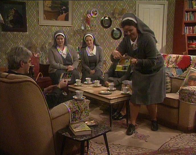 THERE'S YOU, SAYING THE MASS HERE LAST YEAR. 