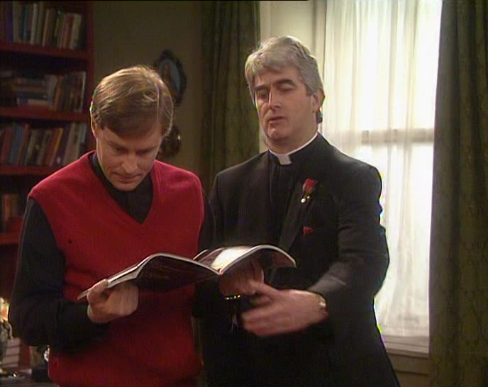 - FAIR ENOUGH. - YOU'RE BRINGING FATHER JACK OUT? 
