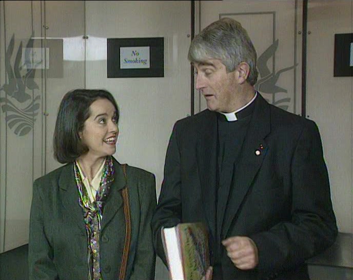 - GOING UP? - THANKS. 