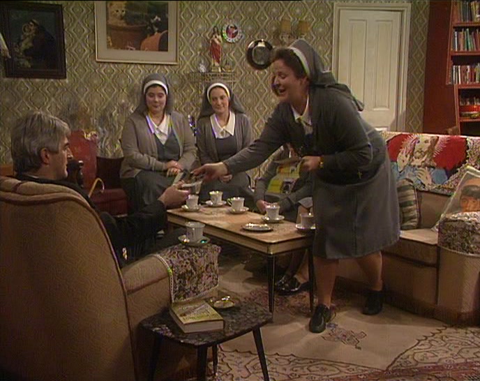 THERE'S YOU, SAYING THE MASS HERE LAST YEAR. 