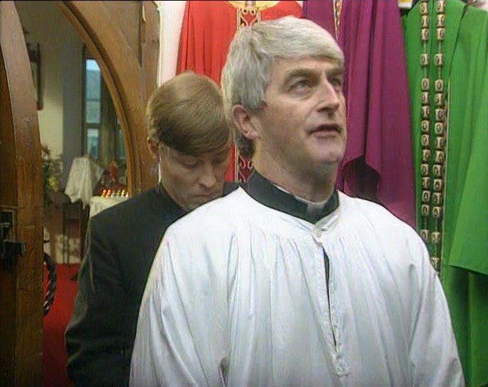 - YOU'LL HAVE TO LOOK AFTER THE NUNS. - FAIR ENOUGH. 