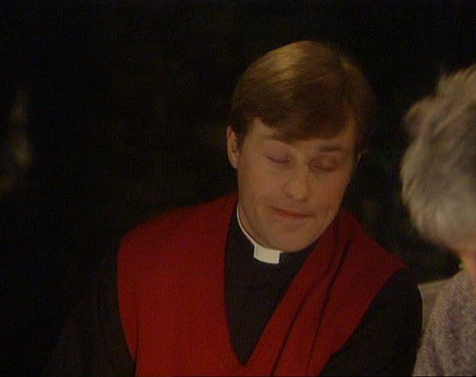 FIRST PRIEST TO DENOUNCE THE BEATLES.  