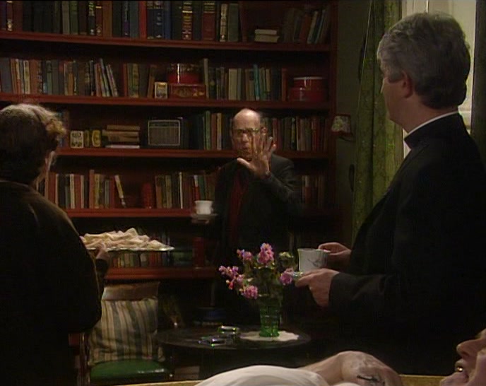 FATHER MACKEY, WILL YOU HAVE A SANDWICH? 