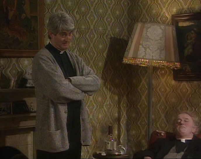 SO, THERE HE IS, RISEN FROM THE DEAD, LIKE THAT FELLA ET. 