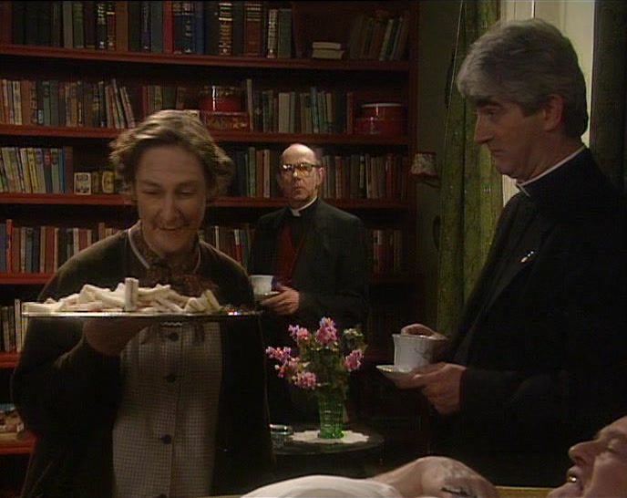 FATHER MACKEY WOULD LIKE A SANDWICH.  
