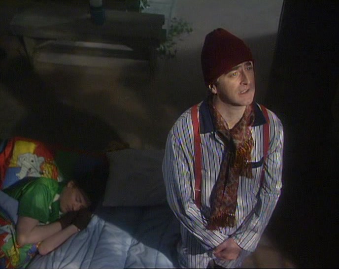 ARE FALLING OBLIQUELY AGAINST THE LAMPLIGHT. 