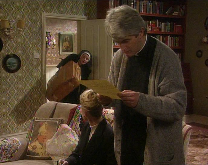 I'LL BE OFF NOW, THEN, FATHER.  