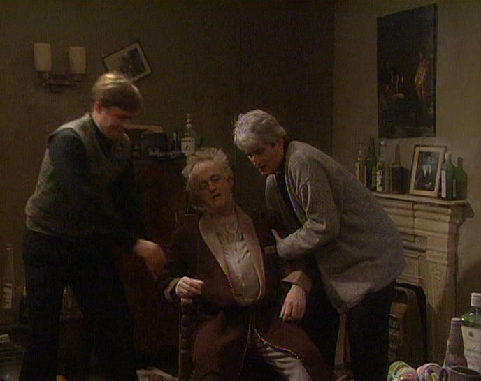 GOD, DOUGAL. COME ON, GET HIM UNDER THE ARMS. 