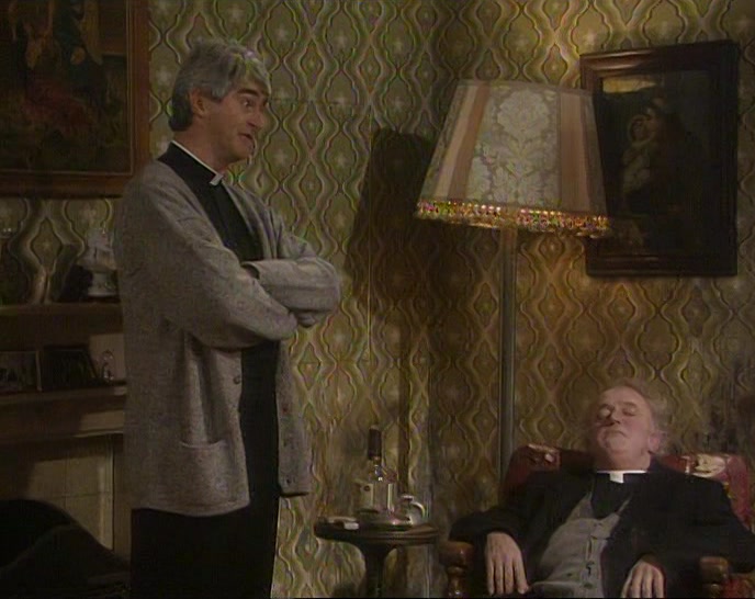 SO, THERE HE IS, RISEN FROM THE DEAD, LIKE THAT FELLA ET. 