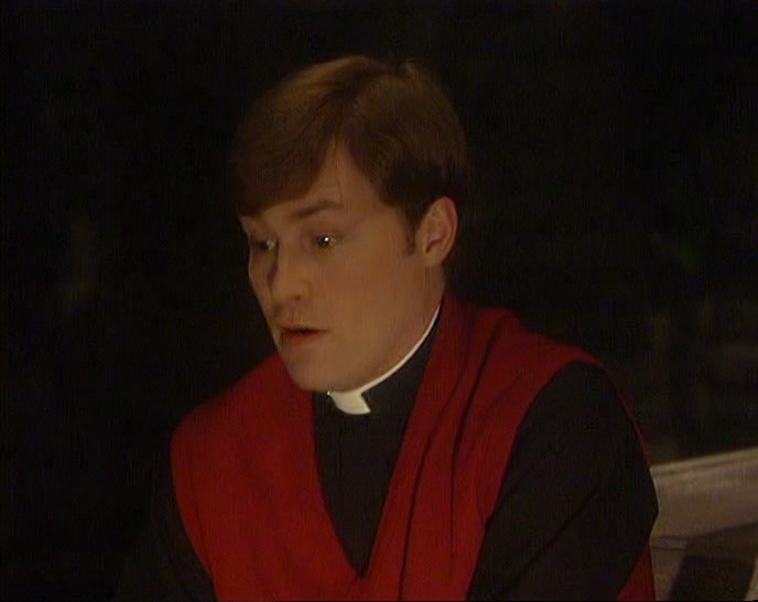 FIRST PRIEST TO DENOUNCE THE BEATLES.  