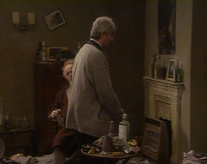 WOULD YOU LIKE A CUP OF TEA BEFORE I GO? 