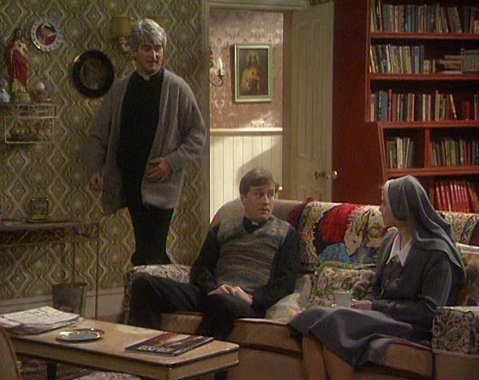 RIGHT, SISTER MONICA. I'VE LEFT YOUR BAGS IN THE HALL. 