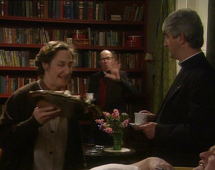 FATHER MACKEY, WILL YOU HAVE A SANDWICH? 