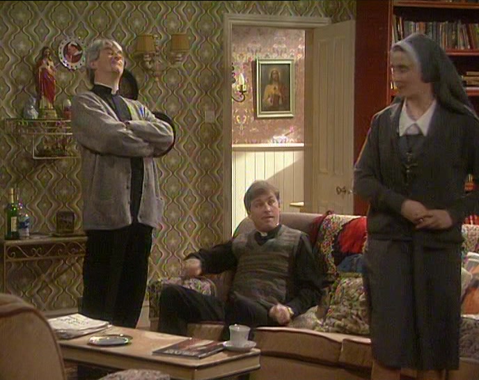 I'LL JUST GO AND FRESHEN UP.  