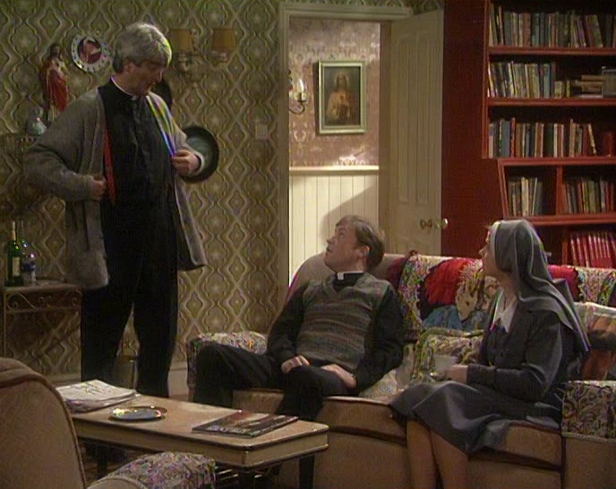 RIGHT, SISTER MONICA. I'VE LEFT YOUR BAGS IN THE HALL. 