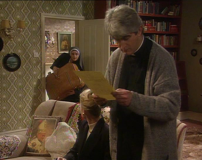 I'LL BE OFF NOW, THEN, FATHER.  
