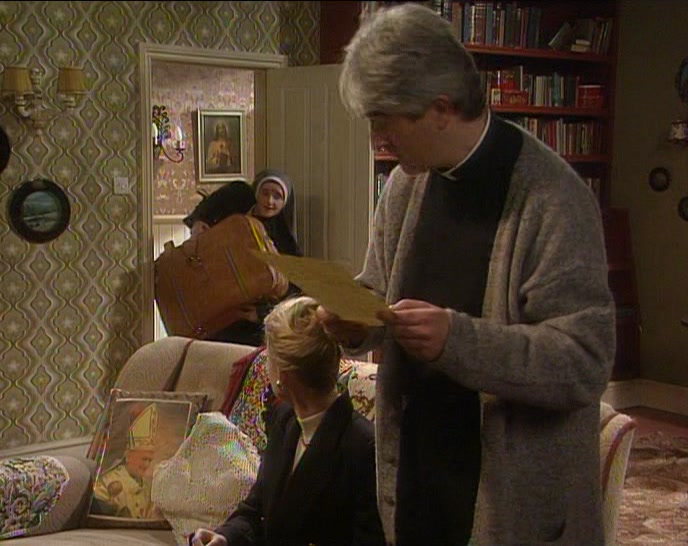 I'LL BE OFF NOW, THEN, FATHER.  