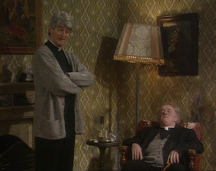 SO, THERE HE IS, RISEN FROM THE DEAD, LIKE THAT FELLA ET. 