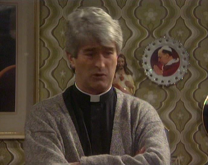 FATHER DOUGAL STOOD BESIDE IT FOR TEN MINUTES 