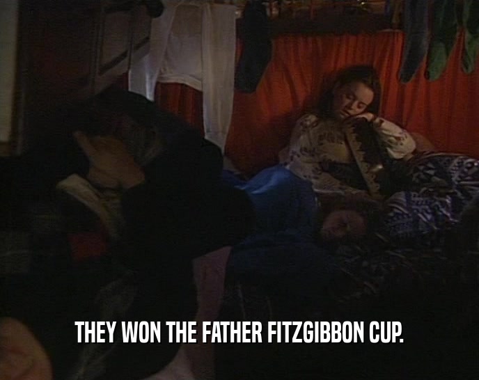 THEY WON THE FATHER FITZGIBBON CUP.
  