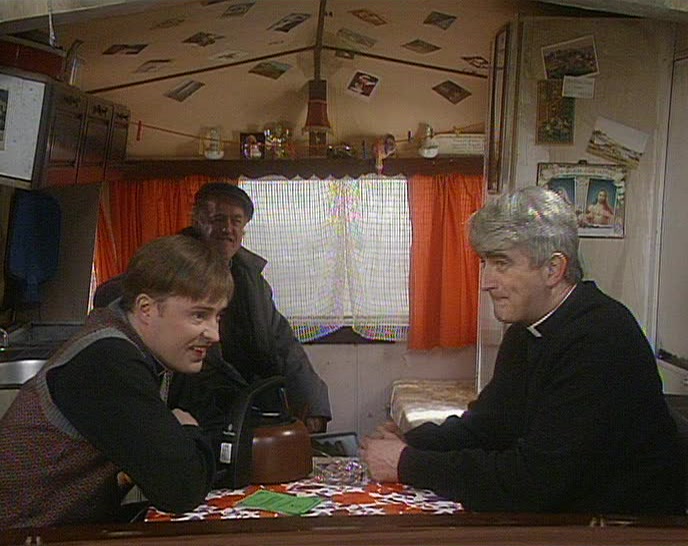 JUST GET SETTLED INTO THE OLD CARAVAN. 
