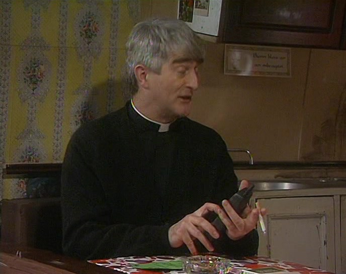 I'LL CALL HIM ON HIS MOBILE PHONE. I GOT HIM ONE FOR CHRISTMAS. 