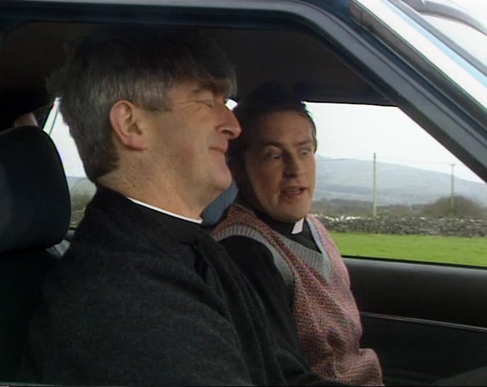 OH, NO, TED, NOT AGAIN! IT'S VERY SMALL. 