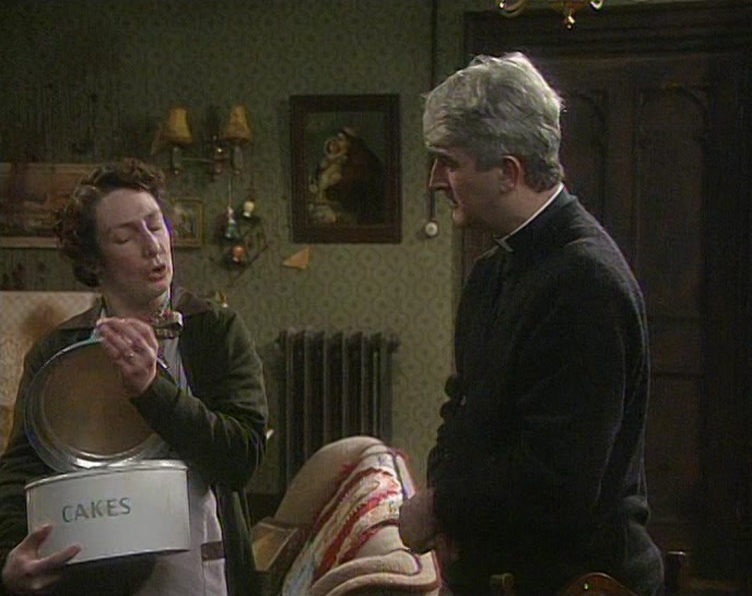 NO. NO, FATHER, I'M FORCING YOU.  