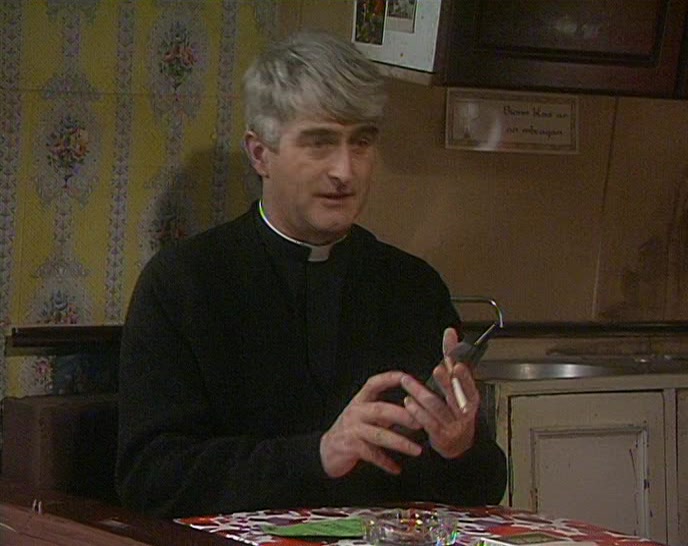 HE'S ALWAYS COMPLAINING THAT NOBODY RINGS HIM. 