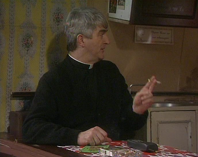 - I KNOW! FATHER LARRY DUFF! - AH, LARRY! 