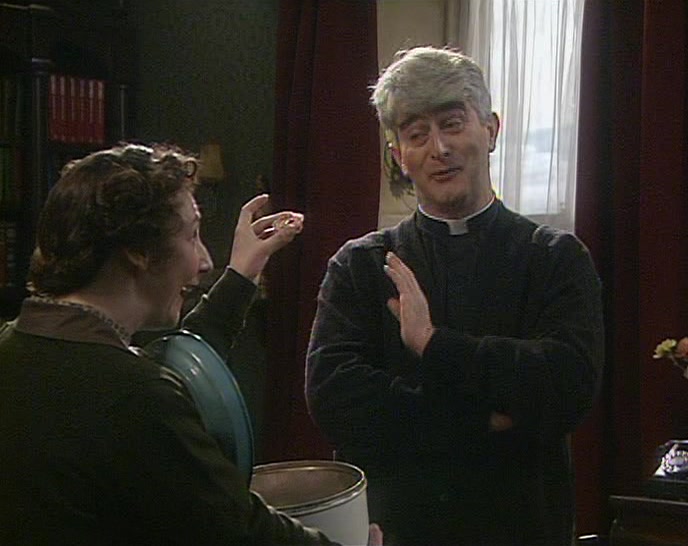 - NO, MRS DOYLE, I REALLY WON'T... - AW, COME ON NOW. 