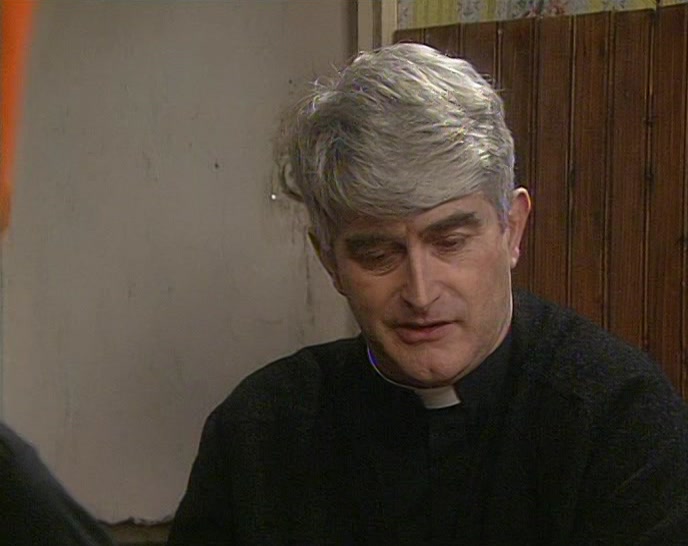 YES, I THINK I'LL JUST
 STOP TALKING TO FATHER JACK NOW.
 