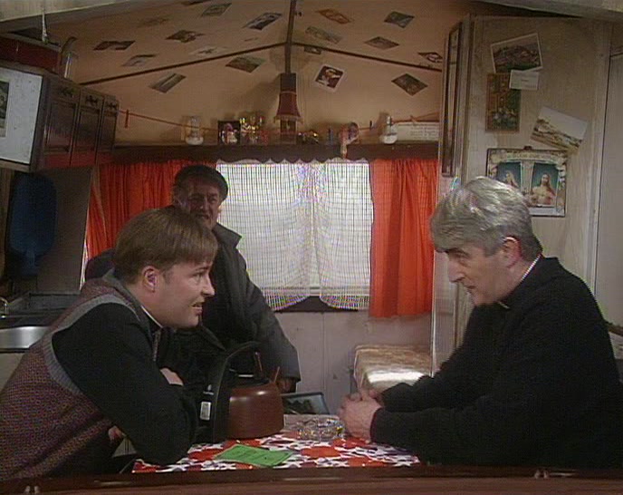 JUST GET SETTLED INTO THE OLD CARAVAN. 