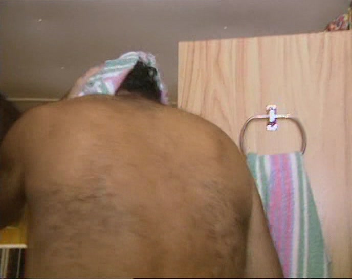 (MAN) I'M WRINKLIN' LIKE A RAISIN IN THERE. I'LL BE BACK IN A SEC. 