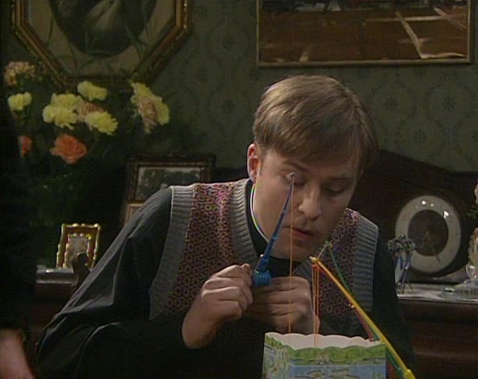 - THIS IS THE REAL WORLD. - OH, YOU'RE RIGHT THERE, TED. 