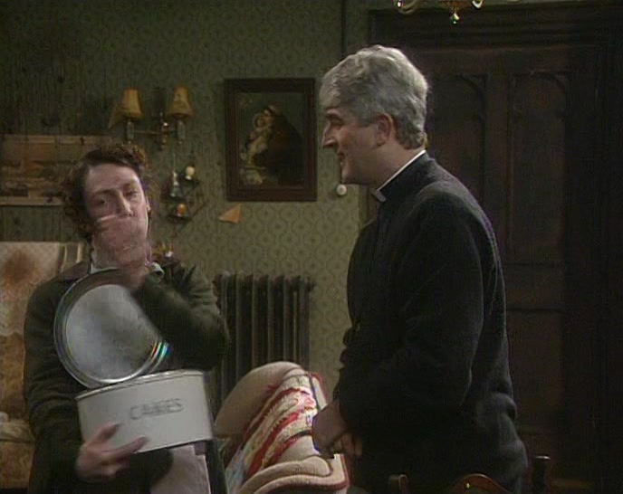 NO. NO, FATHER, I'M FORCING YOU.  
