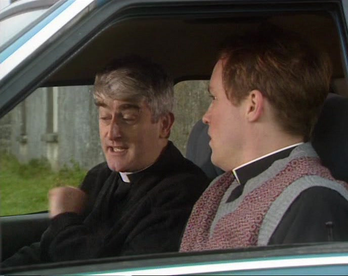 WAIT! FATHER O'ROURKE'S CARAVAN! HE SAID WE COULD USE IT ANYTIME. 
