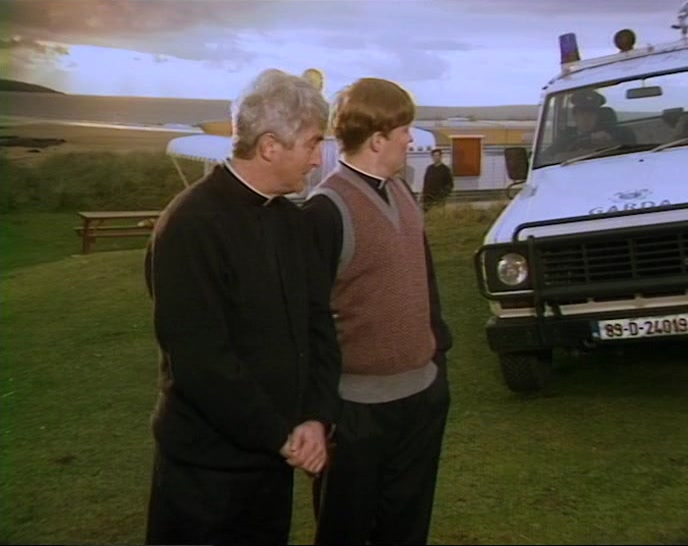 COME ON. NOW JACK'S GONE, THERE'LL BE MORE ROOM IN THE CARAVAN. 