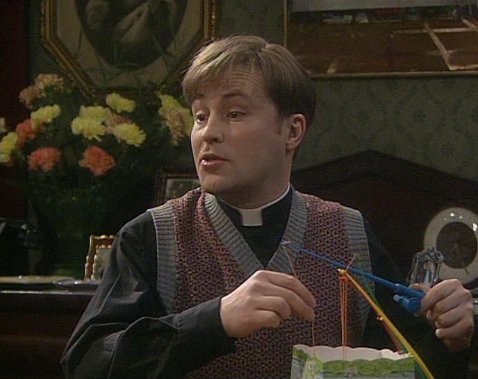 I SAID I WOULDN'T KNOW, TED, YOU BIG BOLLOCKS. 