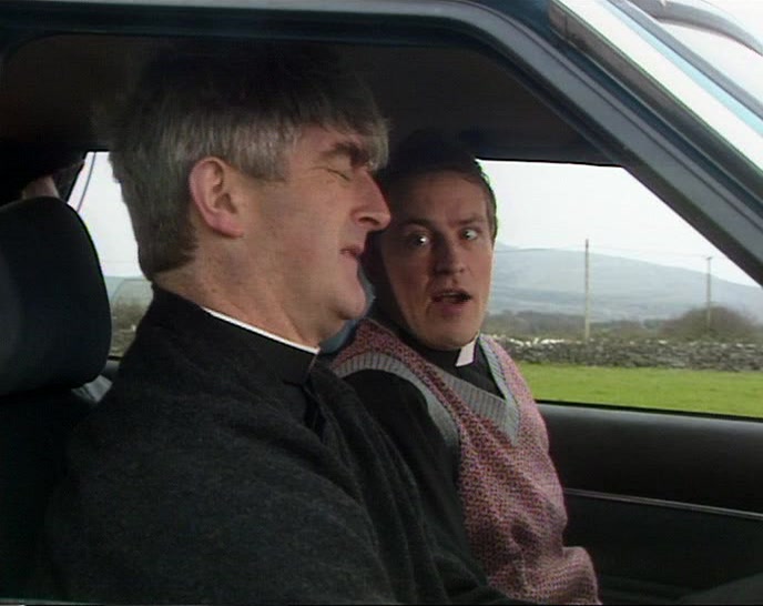 OH, NO, TED, NOT AGAIN! IT'S VERY SMALL. 