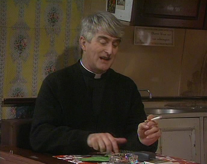 I'LL CALL HIM ON HIS MOBILE PHONE. I GOT HIM ONE FOR CHRISTMAS. 