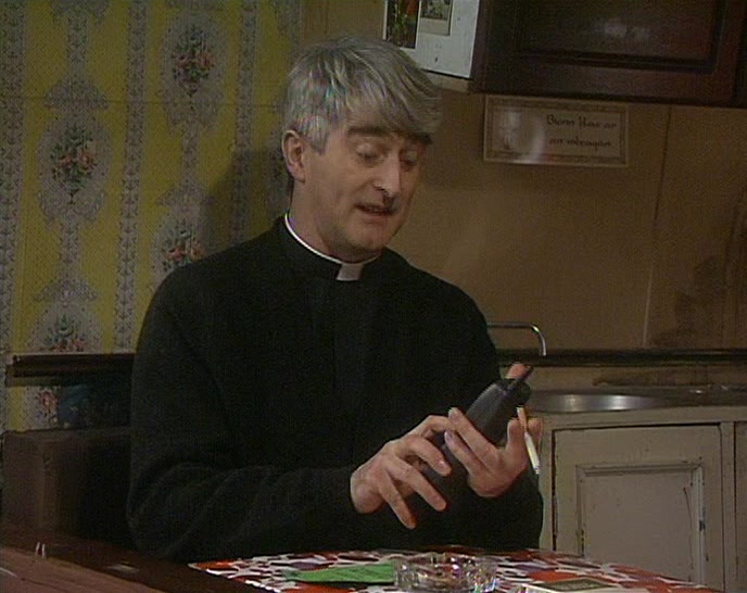 HE'S ALWAYS COMPLAINING THAT NOBODY RINGS HIM. 