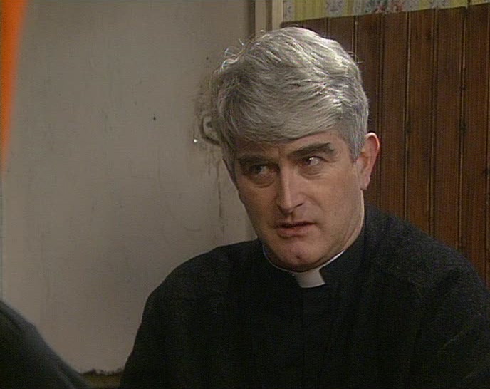 YES, I THINK I'LL JUST STOP TALKING TO FATHER JACK NOW. 