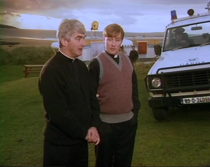 COME ON. NOW JACK'S GONE, THERE'LL BE MORE ROOM IN THE CARAVAN. 