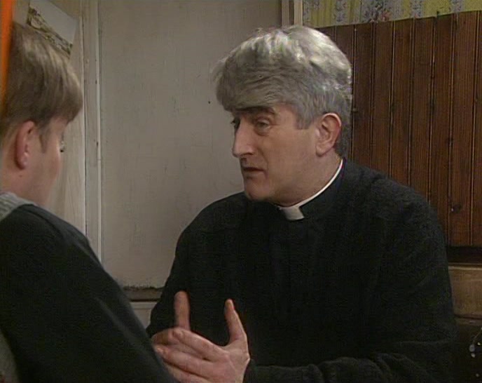 A BIT LIKE YOU, DOUGAL. EXCEPT IT'S A ROAD. 